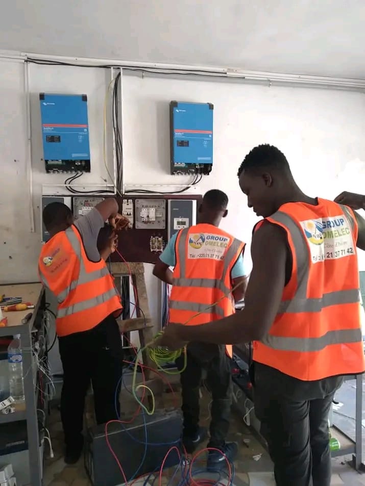 Berto Fort, électriciens à Abidjan